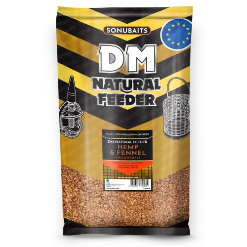 ZANĘTA SONUBAITS DM NATURAL FEEDER HEMP &amp; FENNEL 1KG