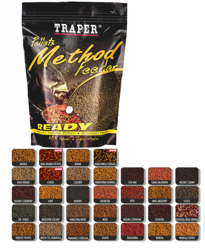 PELLET TRAPER GOTOWY MF WANILIA/SCOPEX 2MM/500G