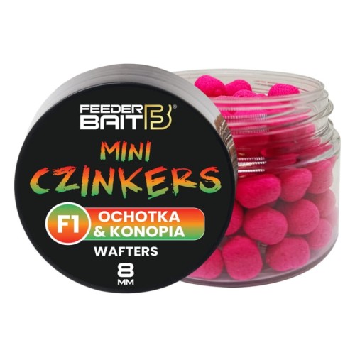 MINI CZINKERS FEEDER BAIT F1 OCHOTKA &amp; KONOPIA