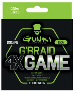 PLECIONKA GUNKI 4X GAME 0.16 150M