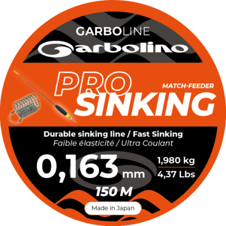 ŻYŁKA GARBOLINO MATCH-FEEDER PRO SILKING 0.16 150M