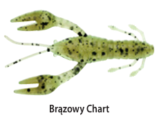 GUMA GUNKI HOURRA CRAW 50 2" 5CM 1,4G BROWN CHART