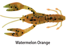 GUMA GUNKI HOURRA CRAW 50 2" 5CM 1,4G WATERMELON ORANGE