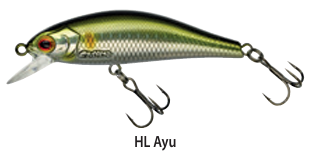 WOBLER GUNKI RODAN 59 SHW HL AYU 7G 0.4-1.5M 59MM