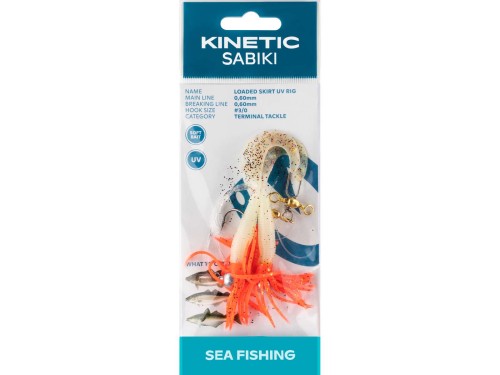 PRZYWIESZKA KINETIC SABIKI LOADED SKIRT UV #3/0 GLOW GLITTER