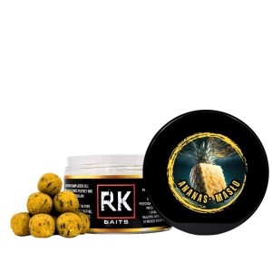 KULKI PROTEINOWE RK BAITS HOOKERS ANANAS MASŁO 18MM 200ML