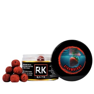 KULKI PROTEINOWE RK BAITS HOOKERS 18MM 200ML STRAWBERRY