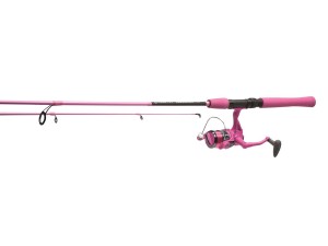 WĘDKA Z KOŁOWROTEK KINETIC RAMASJANG CC PINK 7' M 8-30G 2SEC 2000FD 0,25MM NYLON