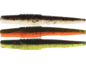 GUMA WESTIN NED WORM SLIM 5,5CM 1,5G FLOATING DARK WATER MIX 6SZT