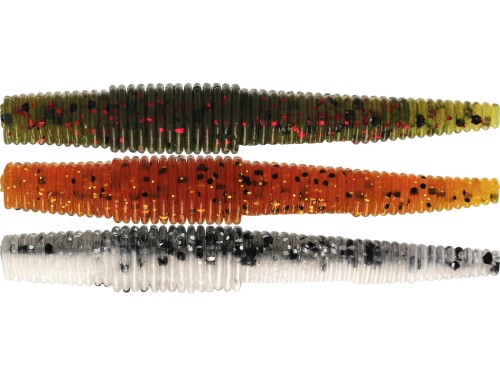 GUMA WESTIN NED WORM SLIM 5,5CM 1,5G FLOATING CLEAR WATER MIX 6SZT