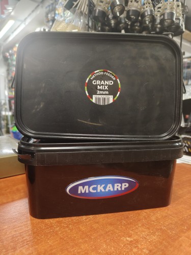 PELLET MCKARP METHOD FEEDER 2MM GRAND MIX + DUMBELLS 2L