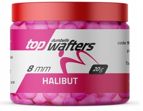TOP DUMBELLS MATCH PRO WAFTERS 8MM HALIBUT