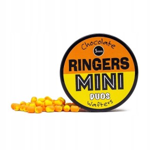 WAFTERS RINGERS MINI DUOS ORANGE AND YELLOW 5MM