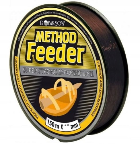 ŻYŁKA ROBINSON METHOD FEEDER 0,220MM 150M CIEMNOBRĄZOWA