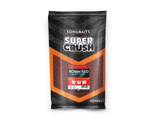 ZANĘTA SONUBAITS METHOD SUPER CRUSH ROBIN RED 2KG