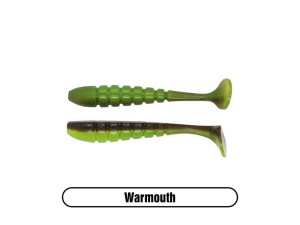 GUMA X ZONE RIPPER LURES SWAMMER 4# WARMOUTH