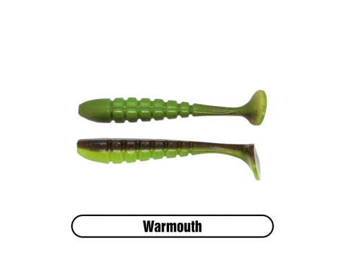 GUMA X ZONE RIPPER LURES SWAMMER 4# WARMOUTH