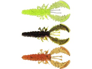 GUMA WESTIN CRECRAW SLIM CREATUREBAIT 5,5CM 1,5G FLOATIN DARK WATER MIX 22 6SZT