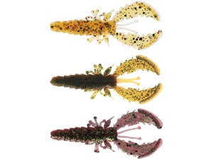 GUMA WESTIN CRECRAW SLIM CREATUREBAIT 5,5CM 1,5G FLOATING CLEAR WATER MIX 22 6SZT