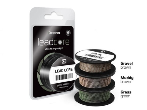 LEADCORE DELPHIN GRASS 45LBS 8M Z RDZENIEM