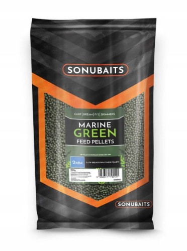 PELLET SONUBAITS MARINE GREEN FEED 2MM 900G