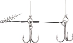 SYSTEMIK DRAGON DO ZBROJENIA GUM SOFT LURES PIKE RIG 1/0 20KG 8CM