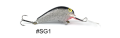 WOBLER SIEK RÓŻANKA L 4CM #SG1 2,7G ZEROWY