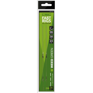 PRZYPON CTEC FAST RIGS ALLROUND WEED GREEN #4 30LBS 23CM