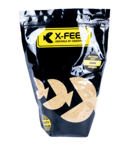ZANĘTA X-FEED METHOD MIX FURY MIGDAŁ 1KG