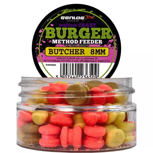 WAFTERS GENLOG BURGER CRAZY BUTCHER 8MM