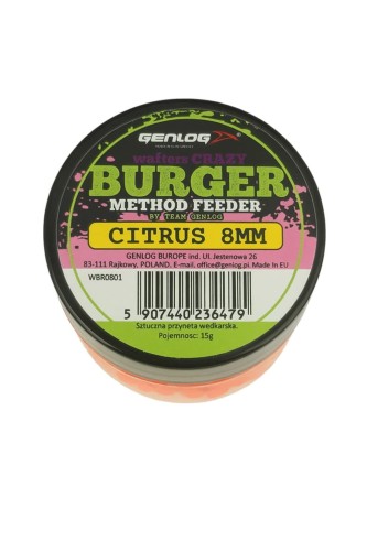 WAFTERS GENLOG BURGER CRAZY CITRUS 8MM