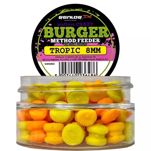 WAFTERS GENLOG BURGER CRAZY TROPIC 8MM