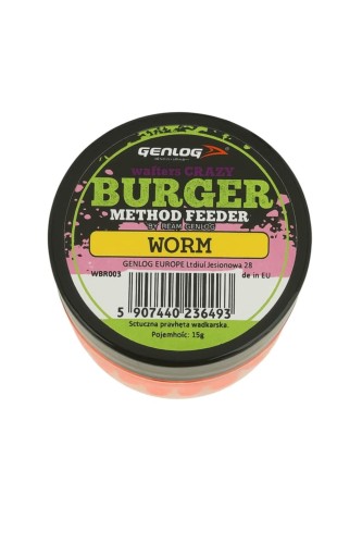 WAFTERS GENLOG BURGER CRAZY WORM 8MM