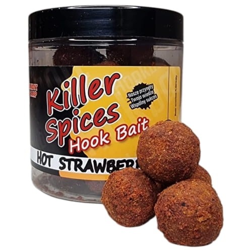 KULKI BANDIT CARP KILER SPICE HOT STRAWBERRY 20MM 250ML