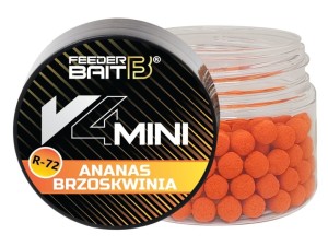 WAFTERS FEEDER BAIT V4 MINI R-72 ANANAS BRZOSKWINIA 25ML