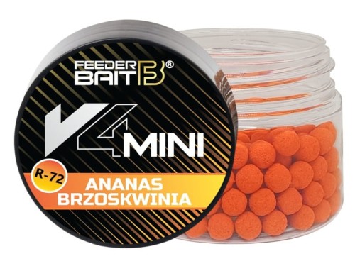 WAFTERS FEEDER BAIT V4 MINI R-72 ANANAS BRZOSKWINIA 25ML