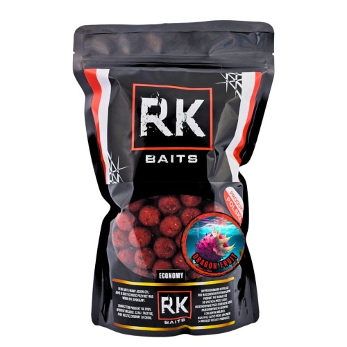 KULKI RK BAITS ECONOMY 18MM 1KG DRAGON FRUIT