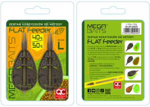 ZESTAW KOSZYKÓW MEGABAITS DO METODY FLAT L 2SZT 40G+50G