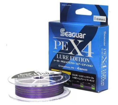 PLECIONKA SEAGUAR PE X4 LURE EDITION 150M 0,3Gou 0,090MM 6,5LB 2,9KG