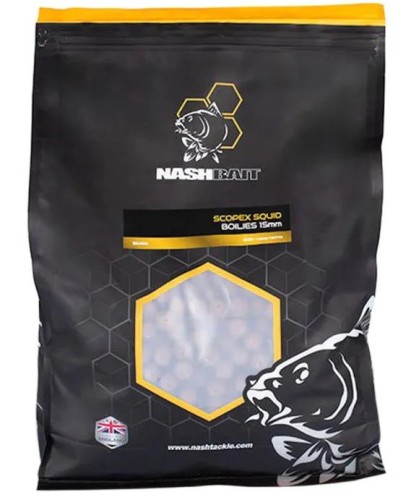 KULKI NASH SCOPEX SQUID BOILIES 15MM 1KG