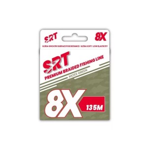 PLECIONKA SERT MOSS GREEN 8X 0,14MM PE 0,8 8,18KG/18LBS 135M