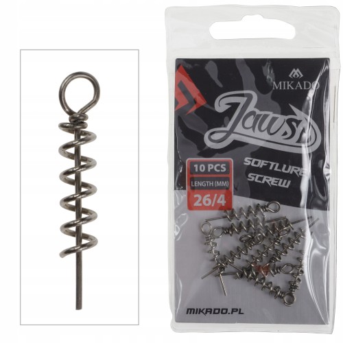 WKRĘT MIKADO DO PRZYNĘT MIĘKKICH-JAWS-45MM/7MM OP 10SZT