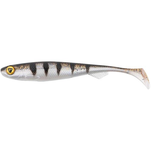GUMA FOX RAGE SLICK SHAD GLITTER PEARCH 13CM 5"