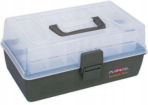 SKRZYNKA MIKADO ABM304 30X17X14CM ZIELONA