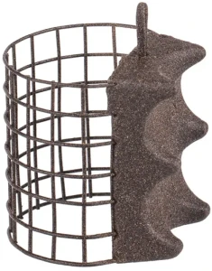 KOSZYK FEEDER BRAIN RIVER Z KOLCAMI M 70GR BRĄZOWY 1SZT