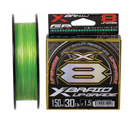 PLECIONKA YGK X-BRAID UPGRADE X8 150M #0.8/0.148MM 16LB/7.3KG
