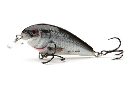WOBLER SALMO BUTCHER 5 HOLO REAL DACE FLOATING