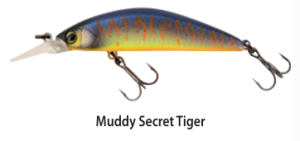 WOBLER ILLEX JACKALL TRICOROLL GT 56 MD-F MUDDY SECRET TIGER