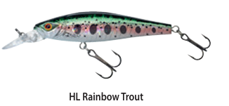 WOBLER GUNKI GAMERA 65SP HL RAINBOW TROUT