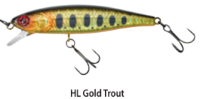 WOBLER ILLEX JACKALL TINY FRY 65 SP GOLD TROUT